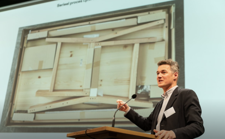 Lecture at modulair timber housing conference